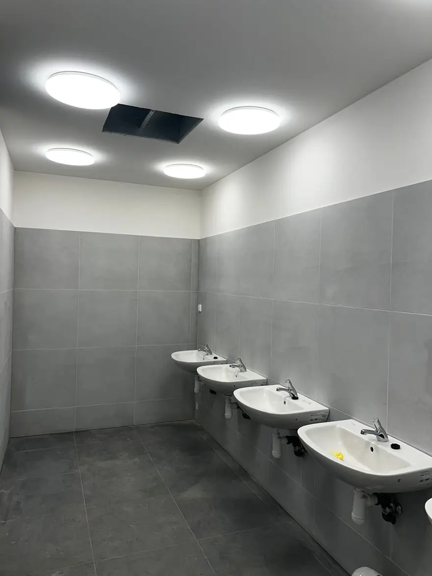 Elektroinstalace umývárny